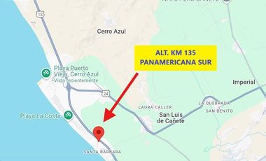 Venta de Lotes para Casas de Campo en Eco condominio en San Luis - Cañete