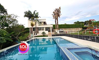 Preciosa casa campestre de alquiler ubicada en Morelia, Pereira