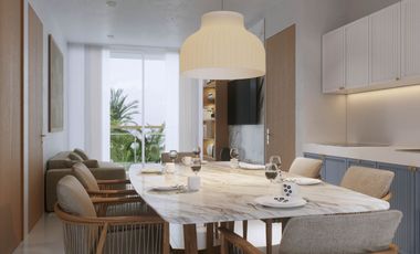 Loft con rooftop y alberca común en venta, Frente al Mar, Puerto Morelos