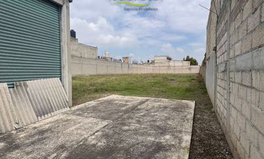 SE RENTA LOCAL CON TERRENO EN SAN MIGUEL TOTOCUITLAPILCO