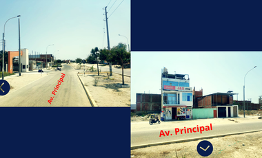 Venta de 2 terrenos juntos en Urb La Planicie III etapa