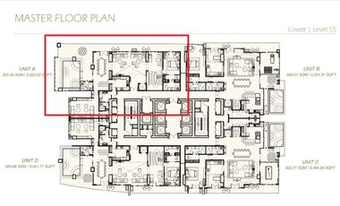 Exquisite 4BR Bi-Level Penthouse with Private Pool and Elevator at The Viridian, Greenhills