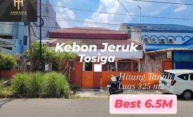 Rumah Luas 325 Hitung Tanah Tosiga Kebon Jeruk