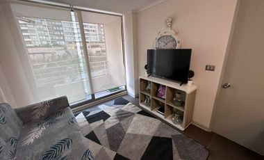 Vendo departamento Amoblado en Sector San Roque, 1 dormitorio 1 baño, UF 1750.