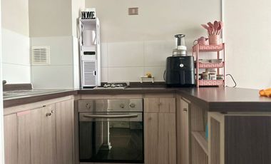 Vendo departamento Amoblado en Sector San Roque, 1 dormitorio 1 baño, UF 1750.