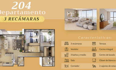 Departamentos premium en preventa 2026 en Campanario Norte