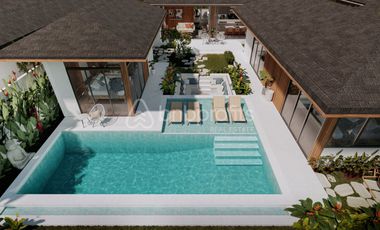 Tranquil Tropical Retreat: Fully Furnished 3-Bedroom Villa with Rice Field Views in Ubud, Bali – Ideal for Serene Living or Investment
