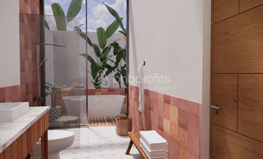 Tranquil Tropical Retreat: Fully Furnished 3-Bedroom Villa with Rice Field Views in Ubud, Bali – Ideal for Serene Living or Investment