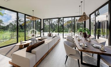 Modern Furnished Villa, Ideal for Families and Investors with Rice Field Panorama