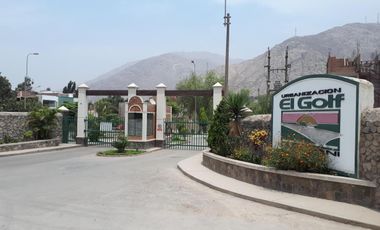 🚨 Ocasión! Terreno en el Golf de Huampaní- Ñaña