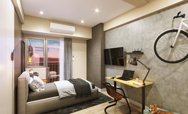 Studio unit Condominium with Balcony