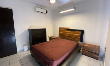 Rento Amplio Departamento Amueblado y Climatizado de 2 Recamaras, 1 estudio, 2 baños, cochera