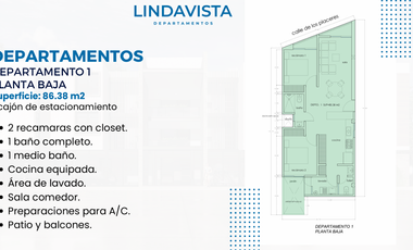 DEPARTAMENTOS EN VENTA AL SUR EN LINDAVISTA, AGUASCALIENTES