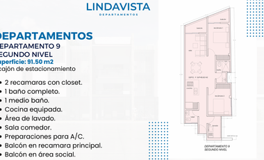 DEPARTAMENTOS EN VENTA AL SUR EN LINDAVISTA, AGUASCALIENTES