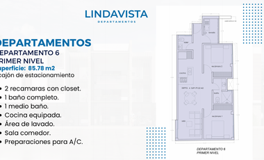 DEPARTAMENTOS EN VENTA AL SUR EN LINDAVISTA, AGUASCALIENTES