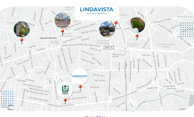 DEPARTAMENTOS EN VENTA AL SUR EN LINDAVISTA, AGUASCALIENTES