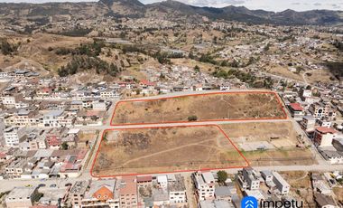 Terreno en venta sector San Vicente cerca de los patios de carro al occidente de la ciudad de Loja