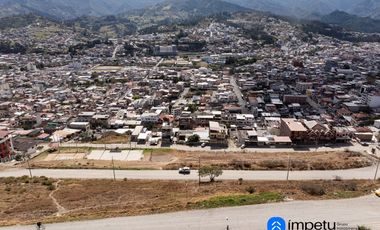 Terreno en venta sector San Vicente cerca de los patios de carro al occidente de la ciudad de Loja