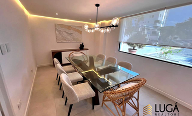 Departamento de lujo frente al mar en renta, 3 dormitorios amoblado, sector Barbasquillo, cerca a La Quadra Manta