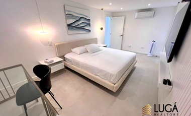 Departamento de lujo frente al mar en renta, 3 dormitorios amoblado, sector Barbasquillo, cerca a La Quadra Manta