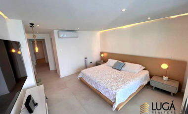 Departamento de lujo frente al mar en renta, 3 dormitorios amoblado, sector Barbasquillo, cerca a La Quadra Manta