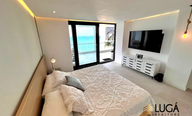 Departamento de lujo frente al mar en renta, 3 dormitorios amoblado, sector Barbasquillo, cerca a La Quadra Manta