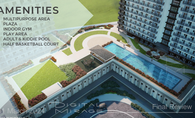 1 Bedroom Condo Unit at Vermosa By Avida