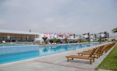 Vendo Departamento De Playa Con Piscina En Condominio Asia Azul