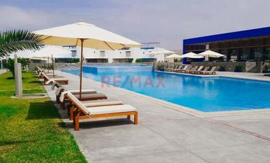 Vendo Departamento De Playa Con Piscina En Condominio Asia Azul