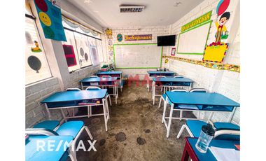 Vendo Amplio Local  AMOBLADO COMPLETO Para Colegio. Instituto Educativo , 3 Pisos , Ventanilla S/. 562,500.00 - $ 140,000.00