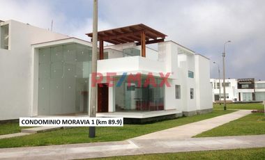 Vendo Casa De Playa Con Piscina Y Diseño Exclusivo En Condominio Moravia 1