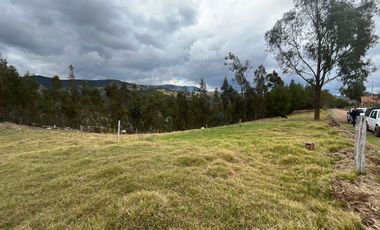 TERRENO PLANO IDEAL PARA LOTIZAR EN QUINGEO