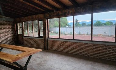 Amplia Cabaña En Venta San Miguel Regla Hidalgo, A 5 minutos Del Centro De Huasca