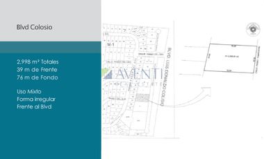 Terreno comercial en Venta, Cancún, Benito Juarez, Quintana Roo.