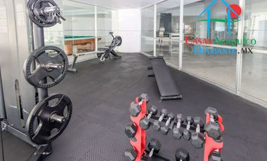 Loft en edificio de playa en la zona dorada de Acapulco. Con terraza y vista al mar