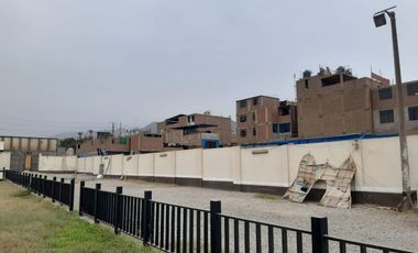 SE VENDE TERRENO COMERCIAL LURIGANCHO CHOSICA