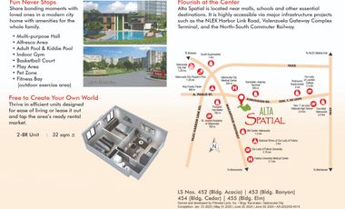 2 Bedroom Pet Friendly Condominium in Karuhatan Valenzuela
