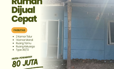 Dijual Cepat, Rumah Murah Di Karangpawitan Garut Dekat Pusat Kota