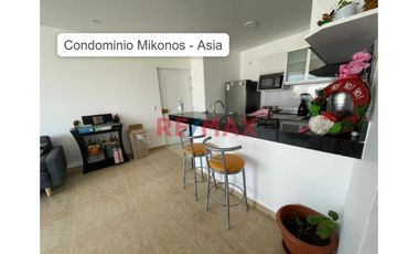 Departamento De Playa En Venta En Condominio Mikonos - Playa Sarapampa- Km. 107 Pan.Sur- Distrito De Asia -Cañete