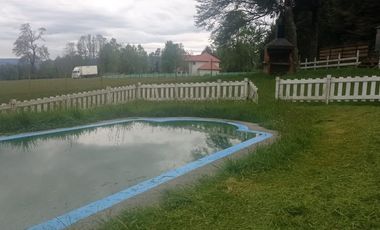 Pucón, 2da. faja  orilla camino sector molco arriendo año corrido casa en parcela 5000 m2,