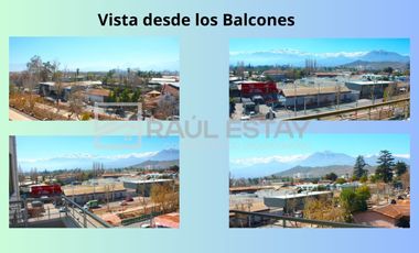 VENDEMOS amplio Dpto. central con maravillosa vista a la cordillera