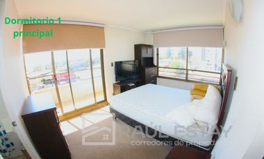 VENDEMOS amplio Dpto. central con maravillosa vista a la cordillera