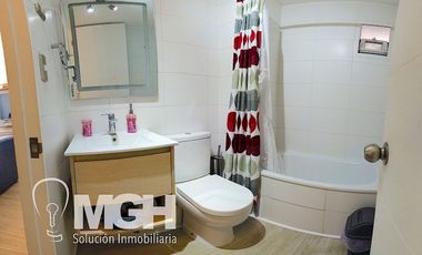 Hermoso departamento amoblado con vista al mar en el exclusivo Condominio Playa Paraíso, El Tabo