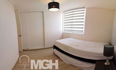 Hermoso departamento amoblado con vista al mar en el exclusivo Condominio Playa Paraíso, El Tabo