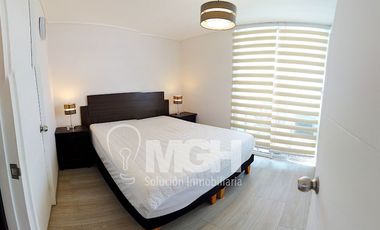 Hermoso departamento amoblado con vista al mar en el exclusivo Condominio Playa Paraíso, El Tabo