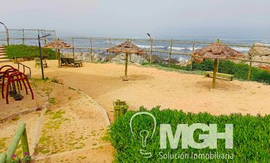 Hermoso departamento amoblado con vista al mar en el exclusivo Condominio Playa Paraíso, El Tabo