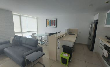 Samborondon, Venta de Hermoso Departamento 2 Dorm. y Estudio Amoblado