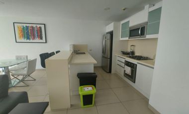 Samborondon, Venta de Hermoso Departamento 2 Dorm. y Estudio Amoblado