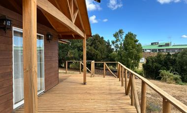 Vendo casa en parcela de 5.000 m2 en Quilacahuín a 28 kms de Osorno