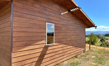 Vendo casa en parcela de 5.000 m2 en Quilacahuín a 28 kms de Osorno